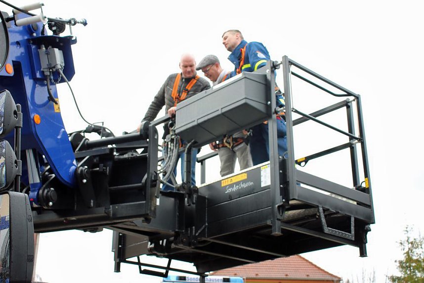 Neue Technik f&uuml;r den THW Sondershausen