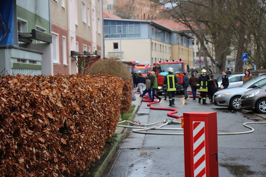 Balkonbrand in Sondershausen