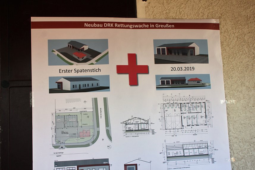 Spatenstich f&uuml;r neue Rettungswache