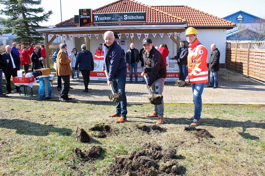 Spatenstich f&uuml;r neue Rettungswache