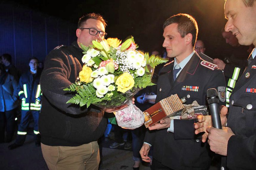 Freiwillige Feuerwehr pr&auml;sentierte HLF20