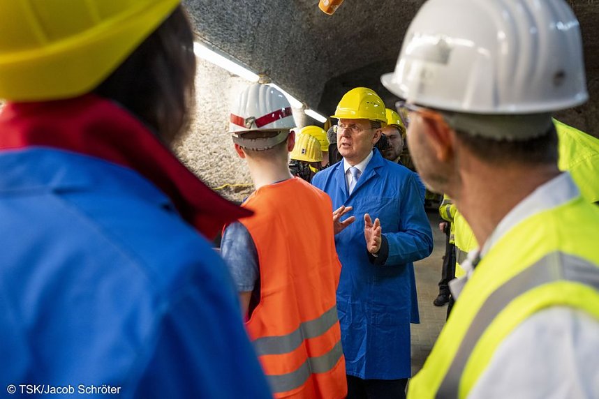 Impressionen vom Besuch des Bundespr&auml;sidenten