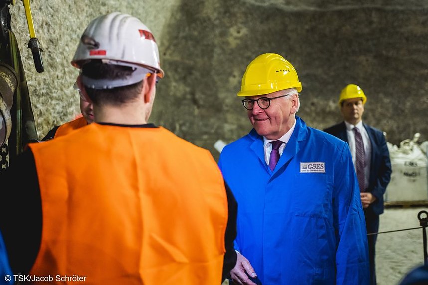 Impressionen vom Besuch des Bundespr&auml;sidenten