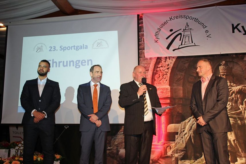 Zwei bemerkenswerte H&ouml;hepunkte bei der Sportgala