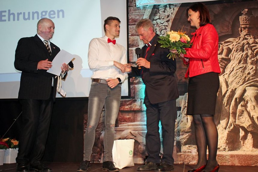 Zwei bemerkenswerte H&ouml;hepunkte bei der Sportgala