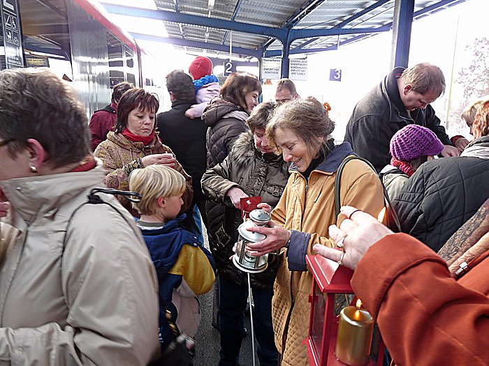 Friedenslicht in Sondershausen