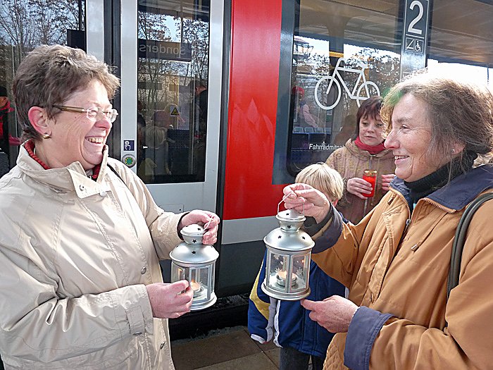 Friedenslicht in Sondershausen