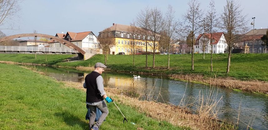Wippertor gereinigt � Handy gefunden