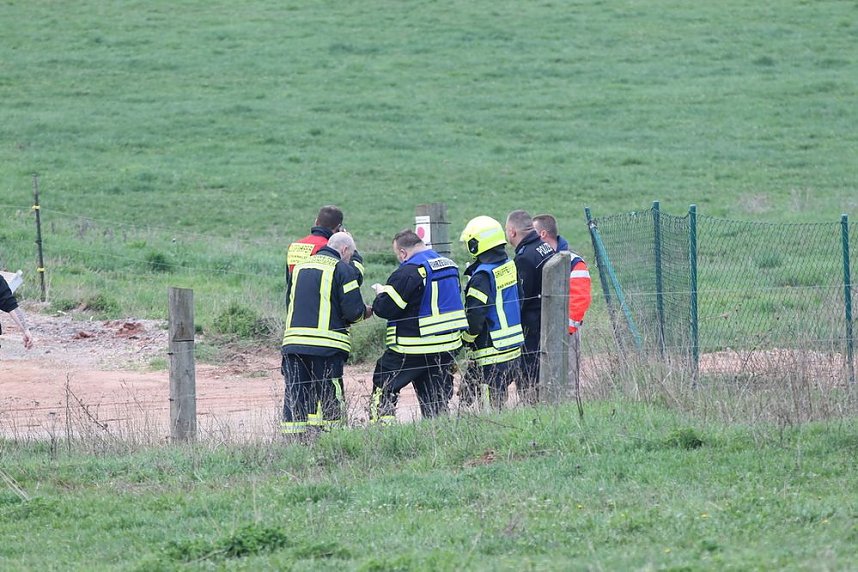 Ausgelaufenes Ammoniumnitrat...