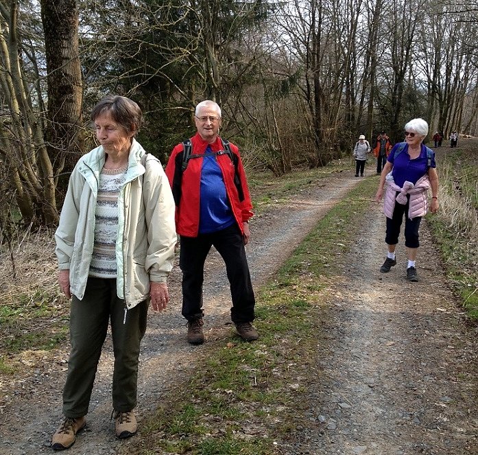 Rh&ouml;nwandertage, der SSV 23 Udersleben unterwegs