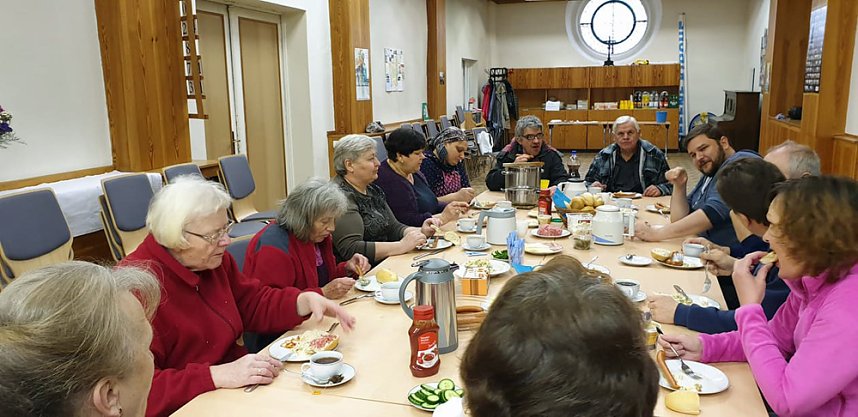 Kirche blitzblank geputzt