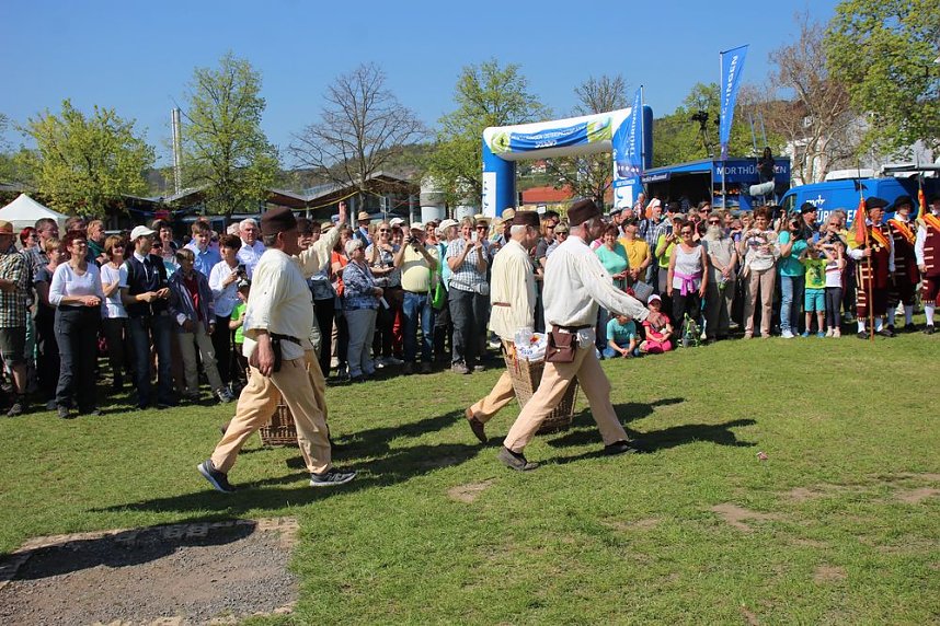 Gro&szlig;artiger MDR Osterspaziergang in Bad Frankenhausen