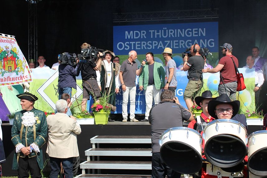 Gro&szlig;artiger MDR Osterspaziergang in Bad Frankenhausen