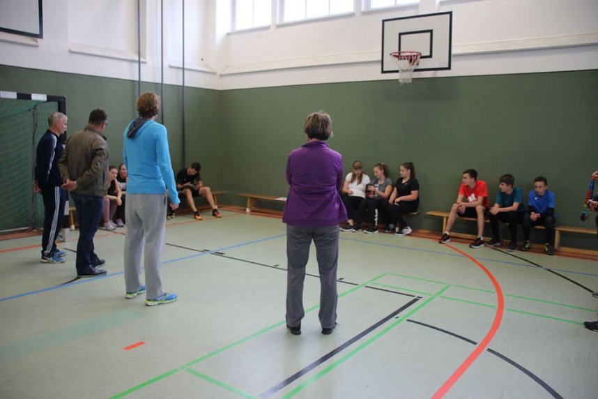 Spannendes Training mit erfolgreicher Sportlerin