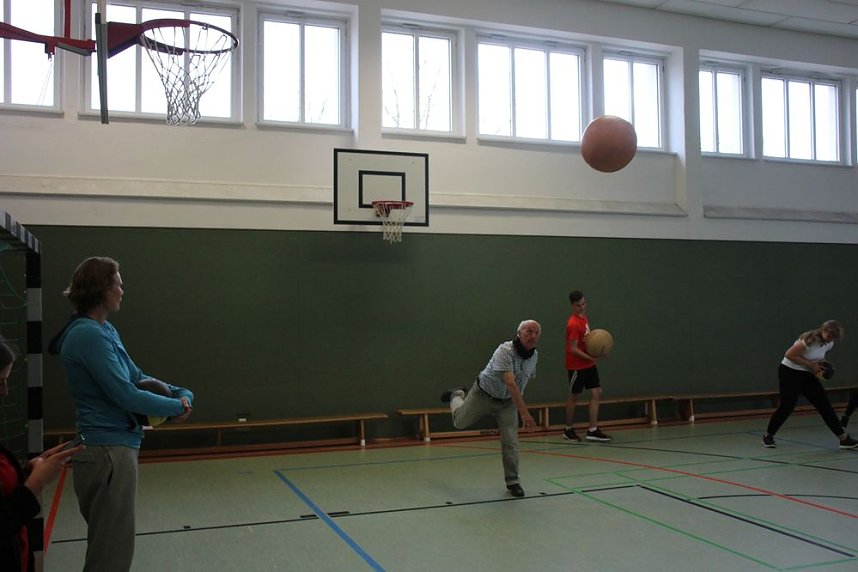 Spannendes Training mit erfolgreicher Sportlerin