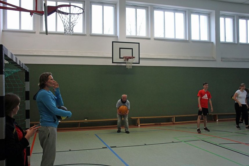 Spannendes Training mit erfolgreicher Sportlerin