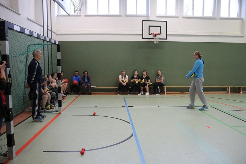 Spannendes Training mit erfolgreicher Sportlerin