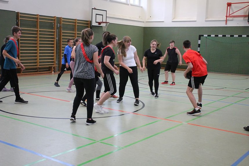 Spannendes Training mit erfolgreicher Sportlerin