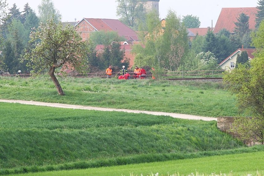 Arbeitsunfall bei der Bahn