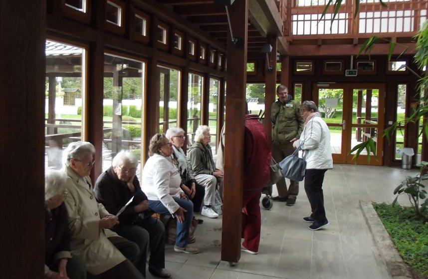 WB 4 besuchte Japanischen Garten in Bad Langensalza