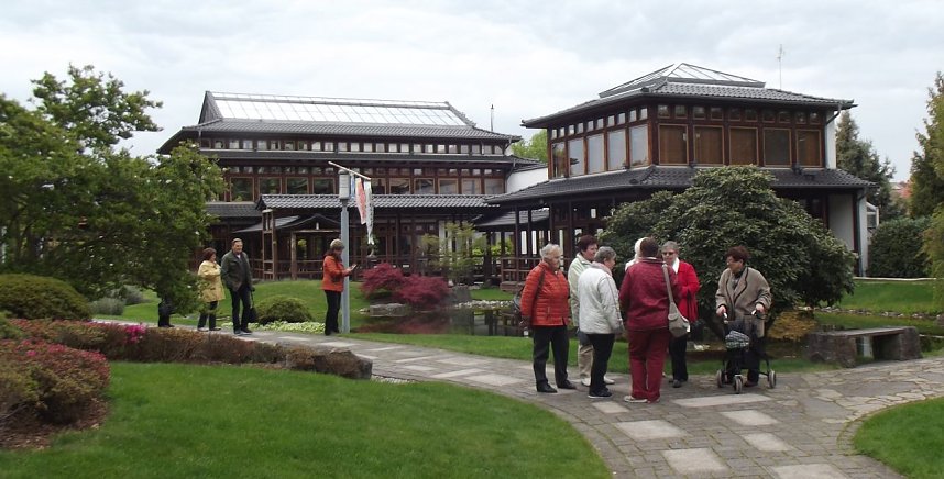WB 4 besuchte Japanischen Garten in Bad Langensalza
