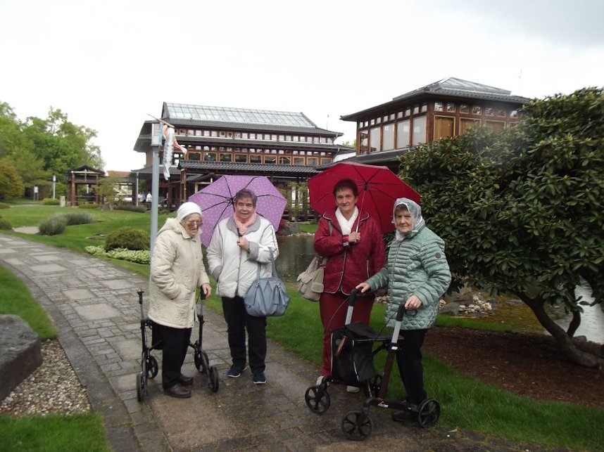 WB 4 besuchte Japanischen Garten in Bad Langensalza
