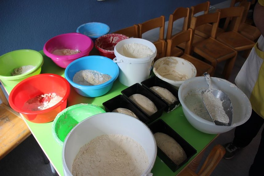 Kitas feiern Mittelalterfest