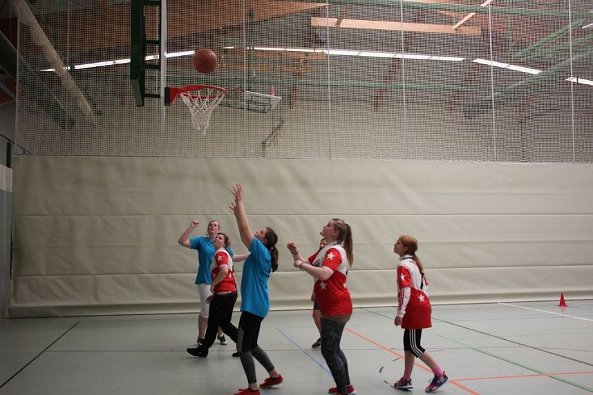 Klasse Streetballturnier in Sondershausen