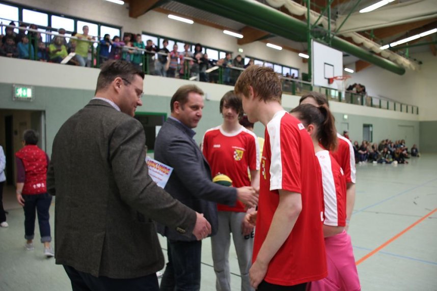 Klasse Streetballturnier in Sondershausen