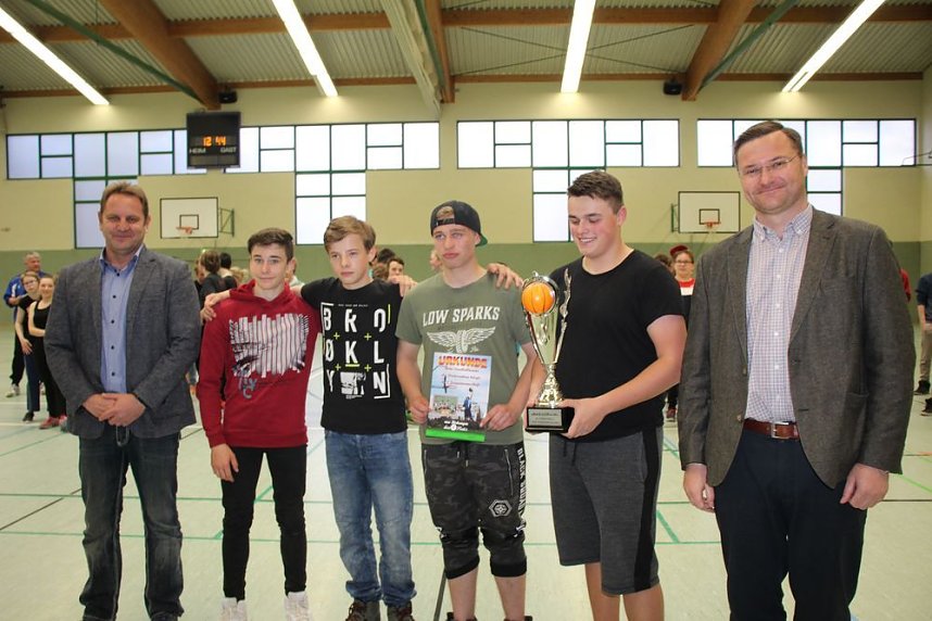 Klasse Streetballturnier in Sondershausen