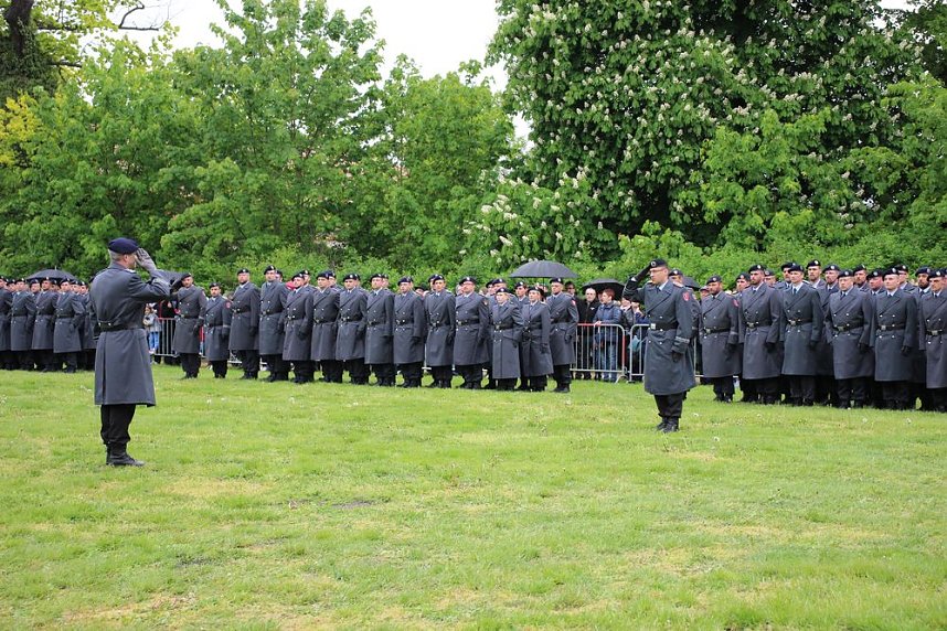 Vereidigung an neuem Ort