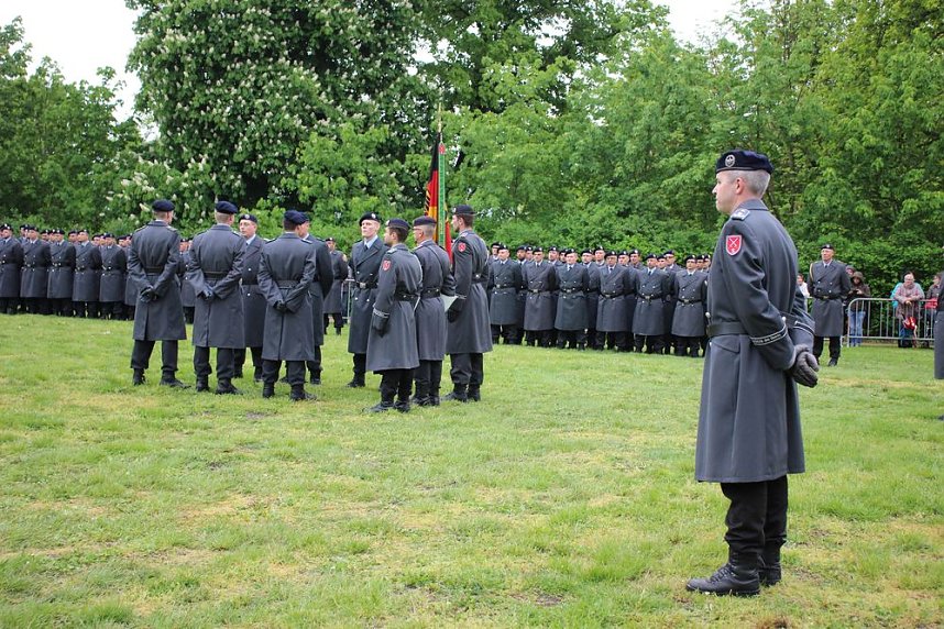 Vereidigung an neuem Ort