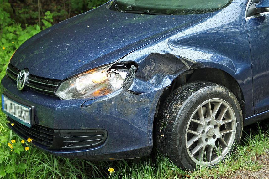 Unfall bei Strau&szlig;berg