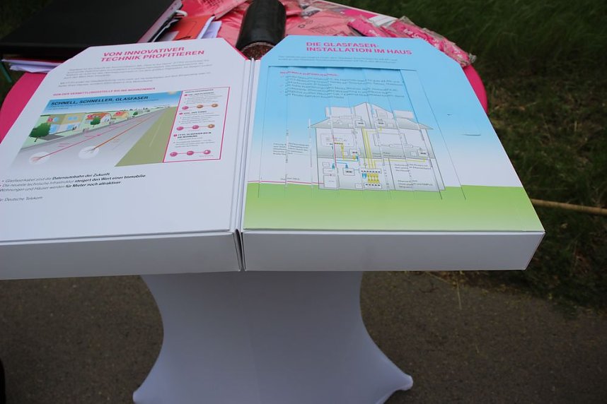 Offizieller Baustart zum gef&ouml;rderten Breitbandausbau