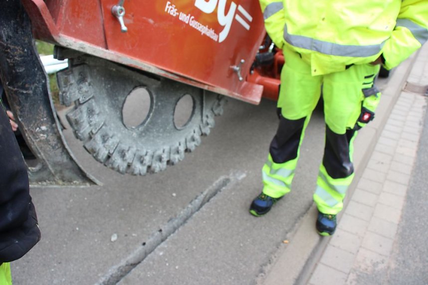 Offizieller Baustart zum gef&ouml;rderten Breitbandausbau