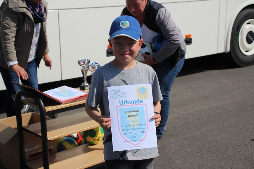 24 Stunden Schwimmen in Sondershausen