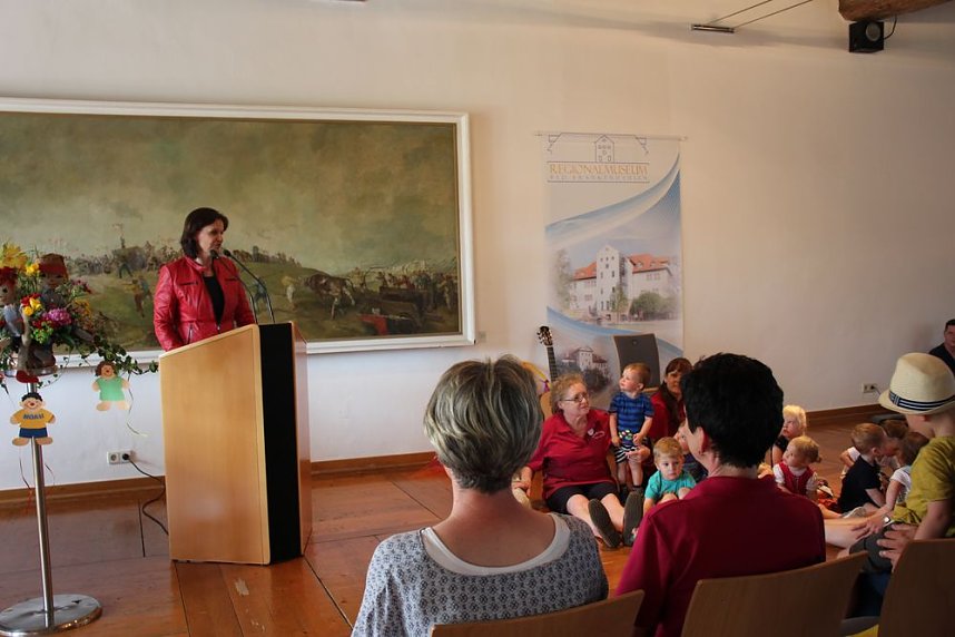 Kinderlachen im Regionalmuseum