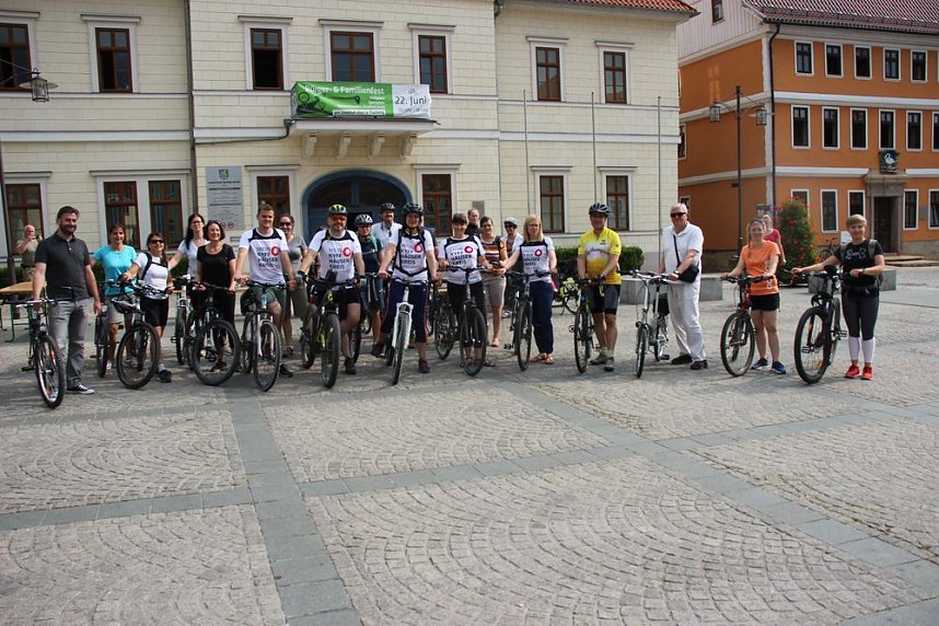 Start f&uuml;rs STADTRADELN 2019