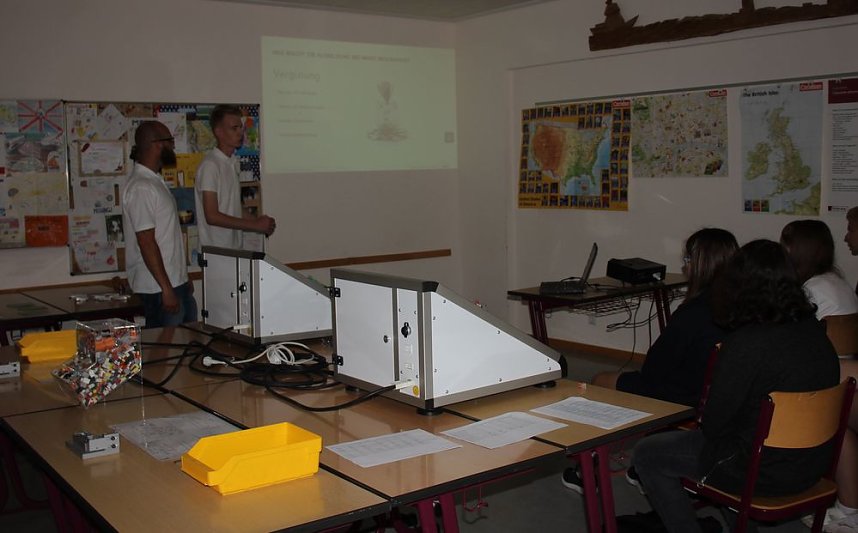 Erfolgreicher Aktionstag Schule trifft Wirtschaft�