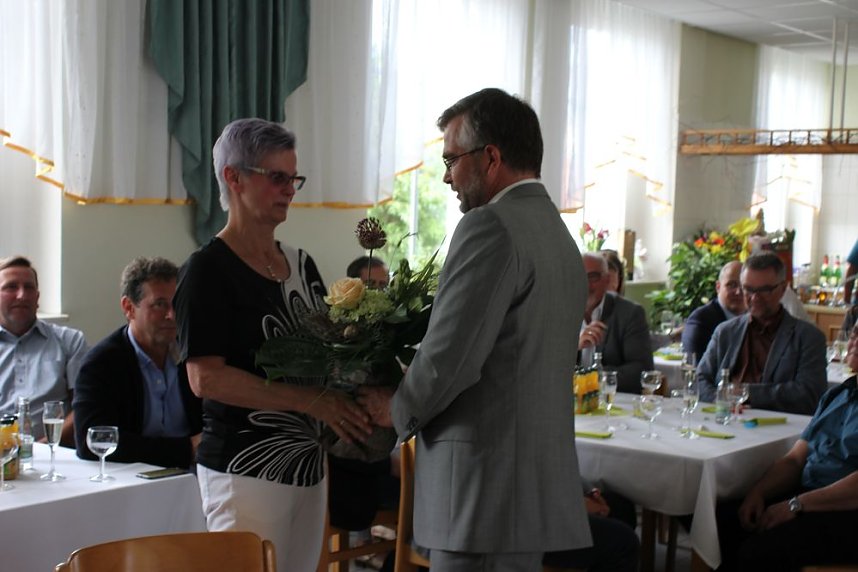 In den verdienten Ruhestand verabschiedet