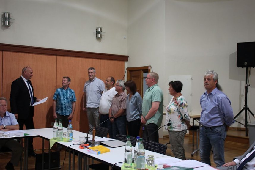 Ortsteilb&uuml;rgermeister vereidigt