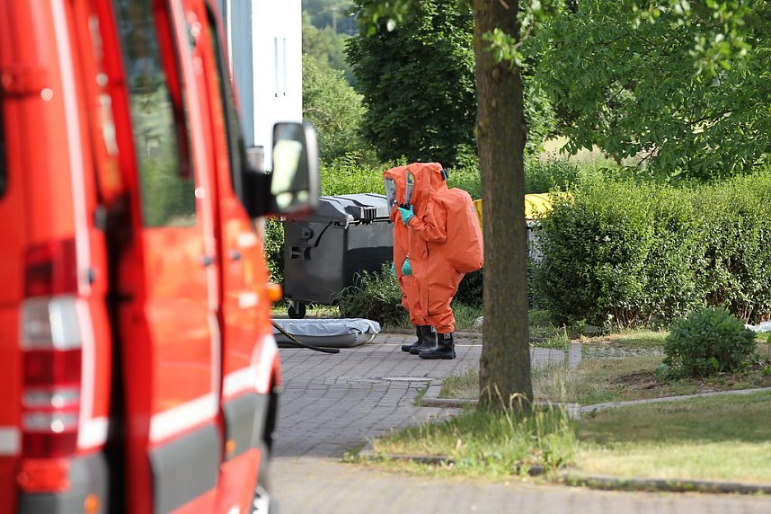 Wei&szlig;es Pulver sorgt f&uuml;r Aufregung