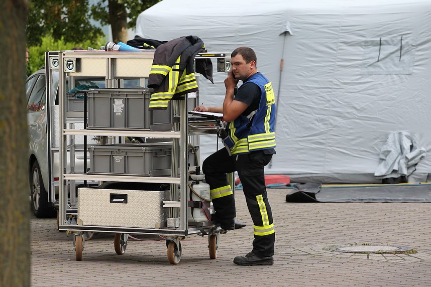 Wei&szlig;es Pulver sorgt f&uuml;r Aufregung