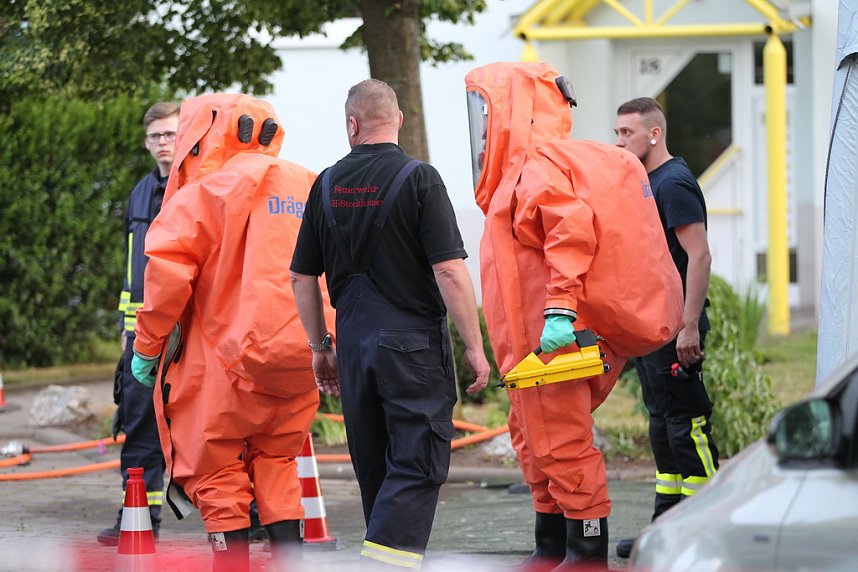 Wei&szlig;es Pulver sorgt f&uuml;r Aufregung