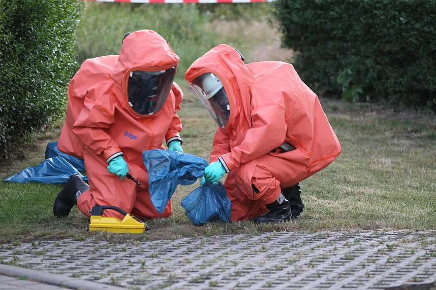 Wei&szlig;es Pulver sorgt f&uuml;r Aufregung