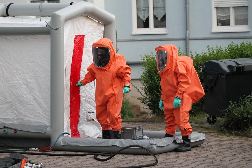 Wei&szlig;es Pulver sorgt f&uuml;r Aufregung