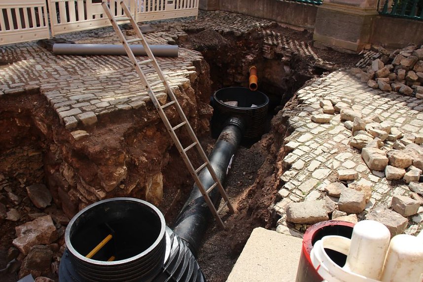 Keine zus&auml;tzliche Grabungen