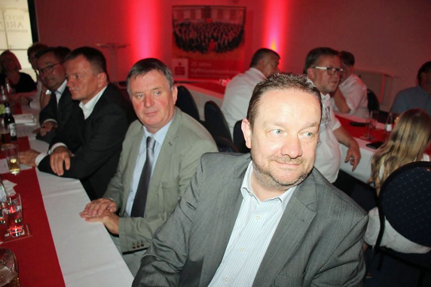 Lockere Gespr&auml;chsrunden zum Jubil&auml;um