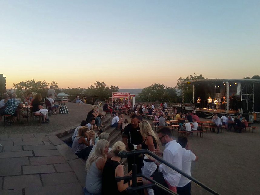 Feierlicher Abschluss beim B&uuml;rgerfest