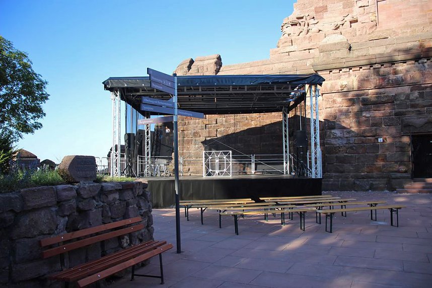 Feierlicher Abschluss beim B&uuml;rgerfest